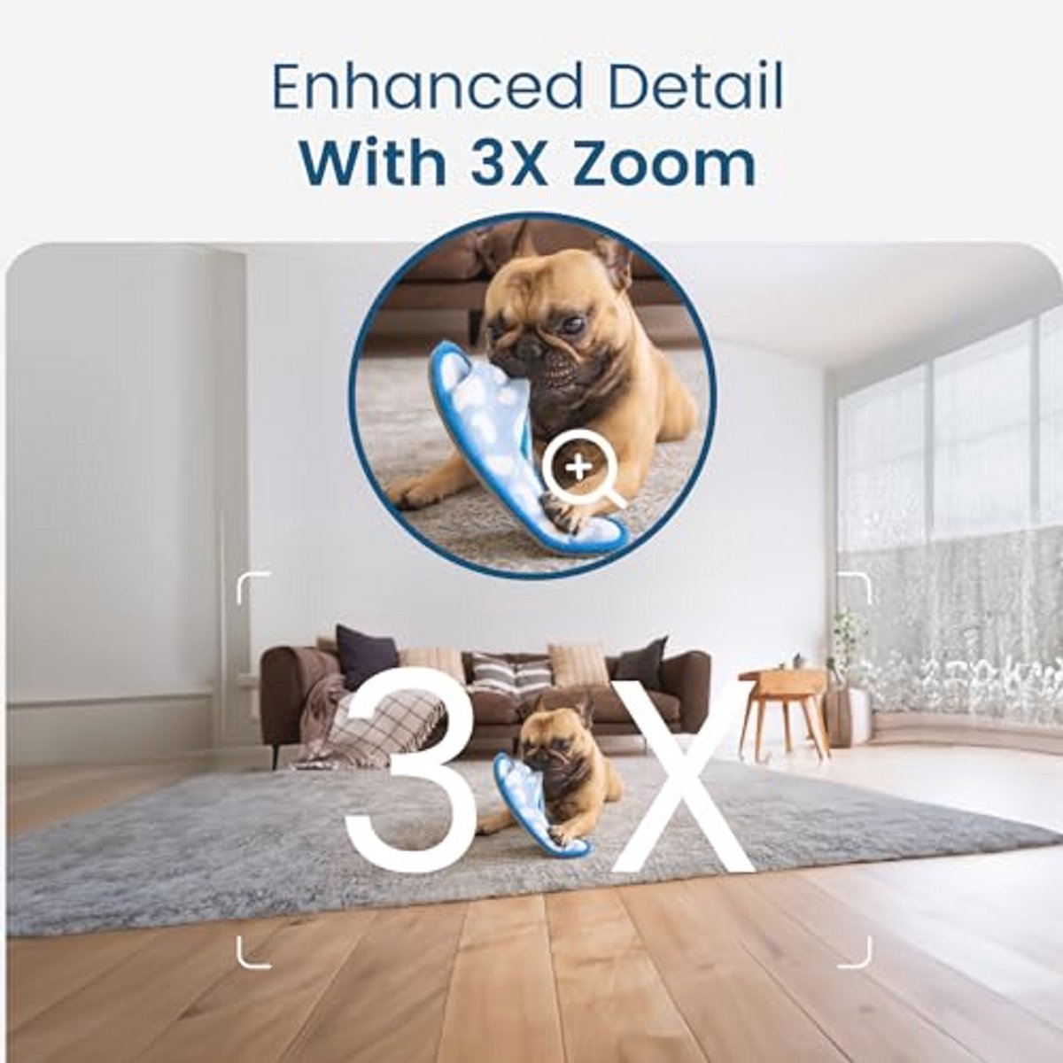 Huisdiercamera met 360° Motion Tracking en IR Nachtzicht - 2-weg Audio en WiFi Camera voor Baby en Huisdier
