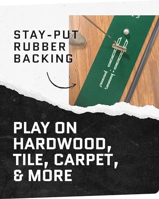 Indoor Putting Mat voor Realistisch Oefenen met Putten — afbeelding 2