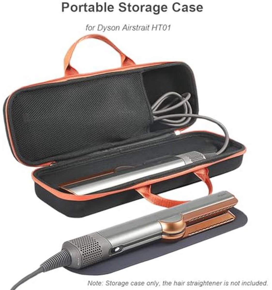 Harde Reisetui voor Haarstijltang - Beschermcase voor Draagbare Stylingtools