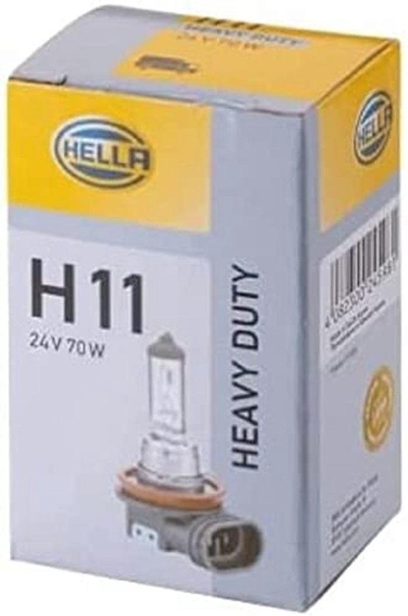 Zware Halogeen Gloeilamp H11 - 24V - 70W - PGJ19-2 - 1 Stuk
