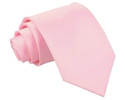 DQT Effen Glanzend Satijn Polyester Bruiloft Klassieke Halsband voor Mannen in Verschillende Kleuren