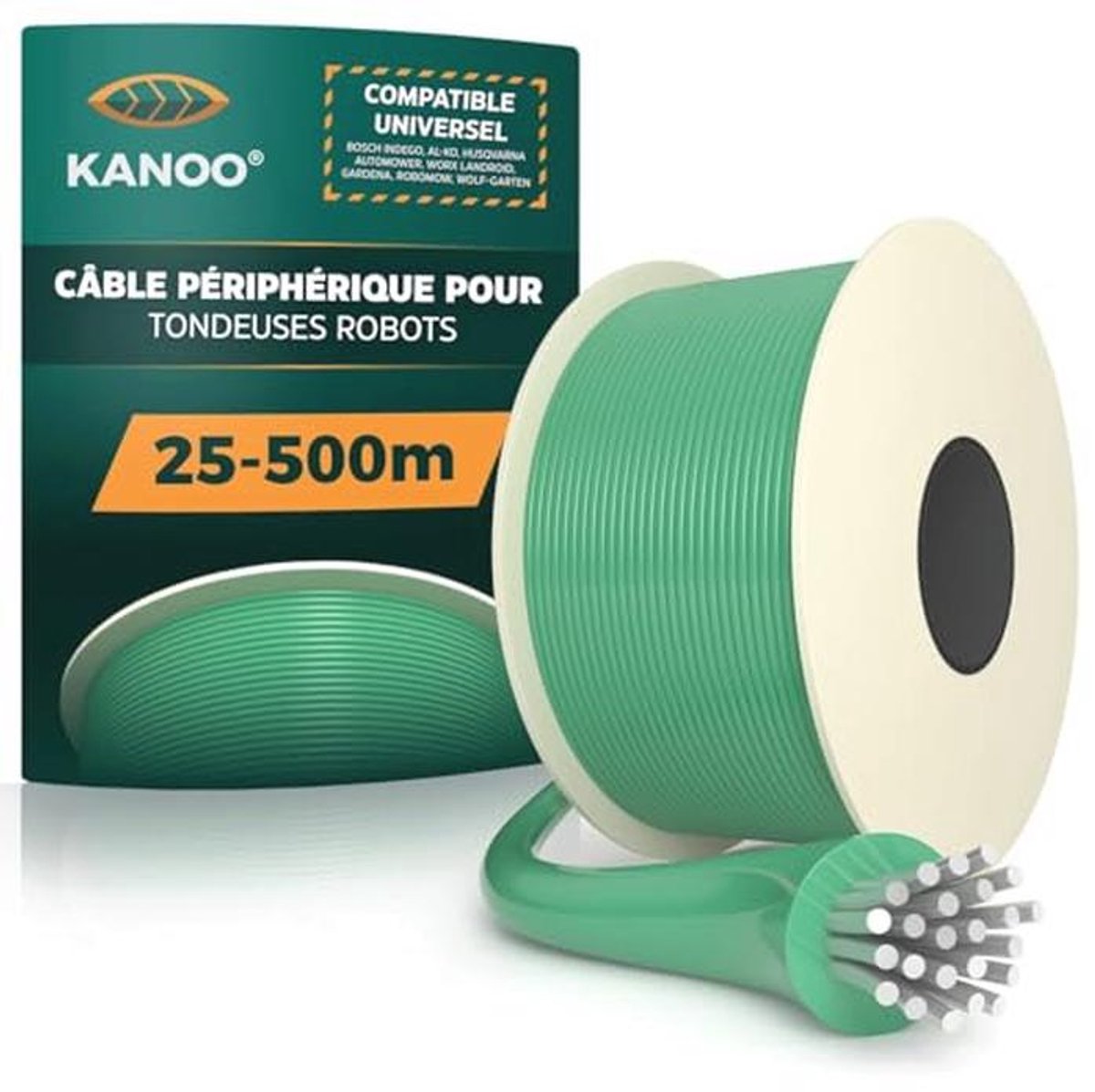 kanoo Universele begrenzingskabel voor robotmaaier, - kanoo® - €69,59