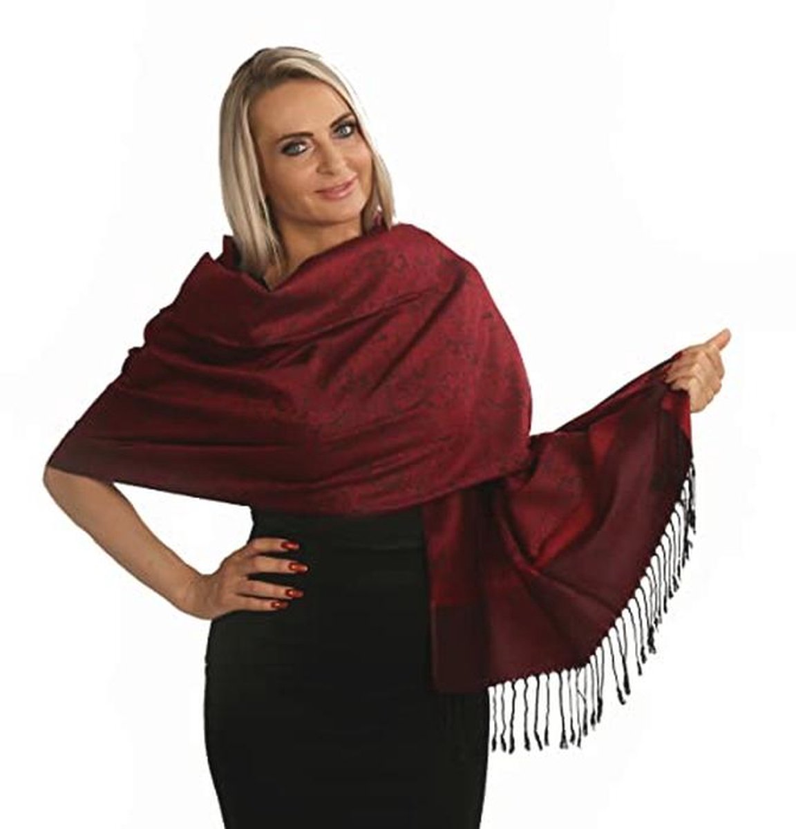 Stijlvolle Paisley Sjaal voor Dames en Heren - Zacht als Cashmere en Licht als Zijde - Lente en Zomer Omslagdoek