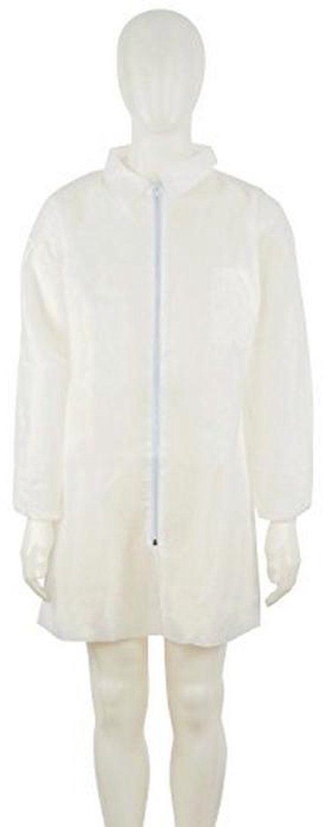 Bezoekers laboratoriumjas 4400 - Maat 4X-Large - Wit