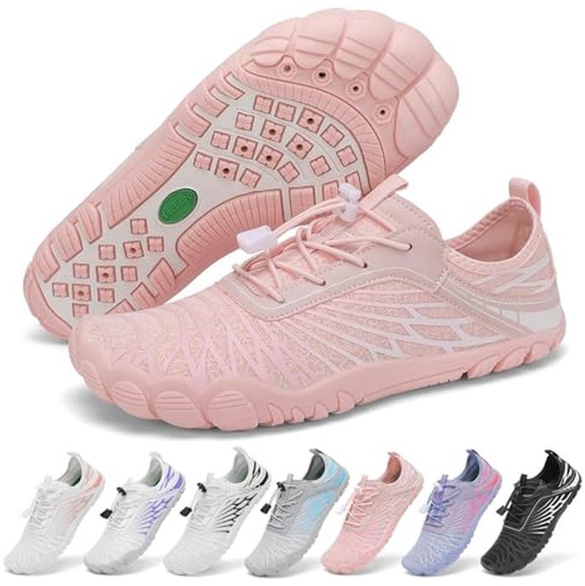 Dames barefoot schoenen waterdichte ademende quick-drying antislip barefoot schoenen met brede teen box (maat 35-43)