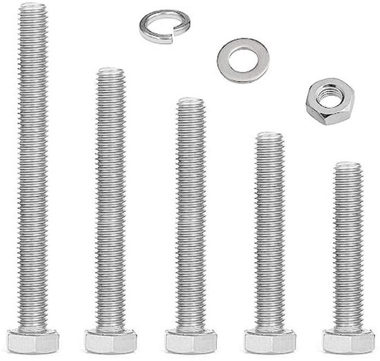 Roestvrijstalen U-bouten, 5/2/1 Pack RVS Vierkante U Roestvrijstalen U-bouten, 5/2/1 Pack RVS Vierkante U