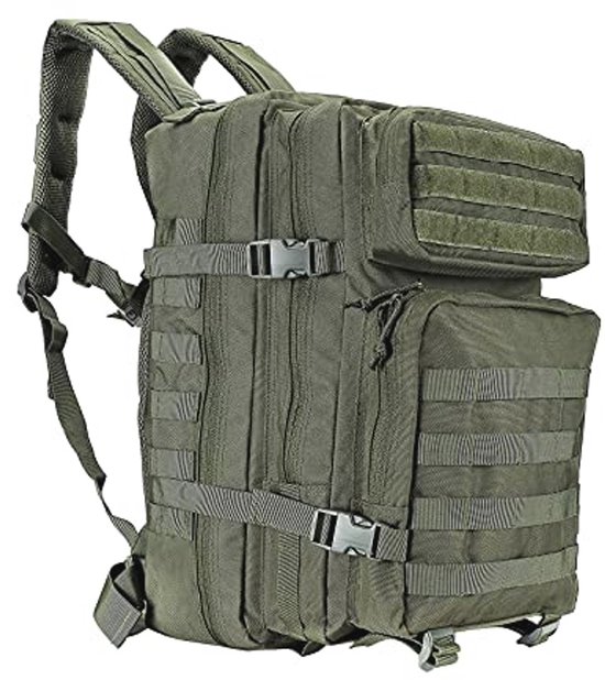 PICSIL Tactische Rugzak 45L, Waterdichte Militaire Rugzak met Thermische Zak, USB Oplaadpoort, Laptopcompartiment, Molle Trainingsrugzak, Reizen, Kamperen (Navy