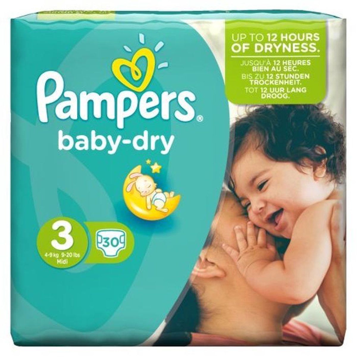 Wegwerpluiers voor Baby's Maat 3 - 30 Stuks