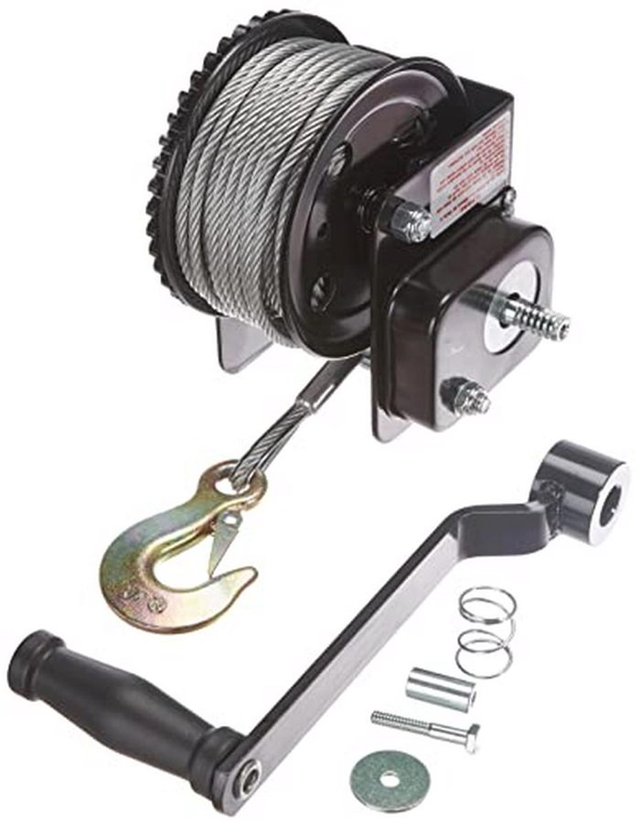 Lier met 20 m touw - 720 kg trekbelasting