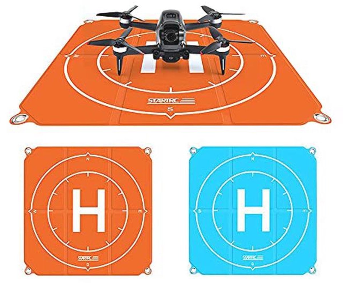 Universele Waterdichte Drone Landing Pad 50 cm - Opvouwbaar en Dubbelzijdig