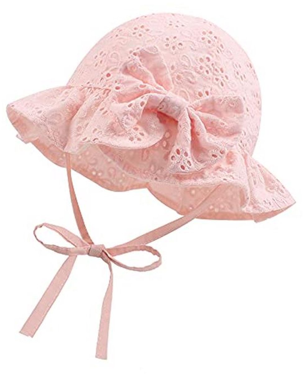 Baby Meisje Bloemen Emmer Hoed