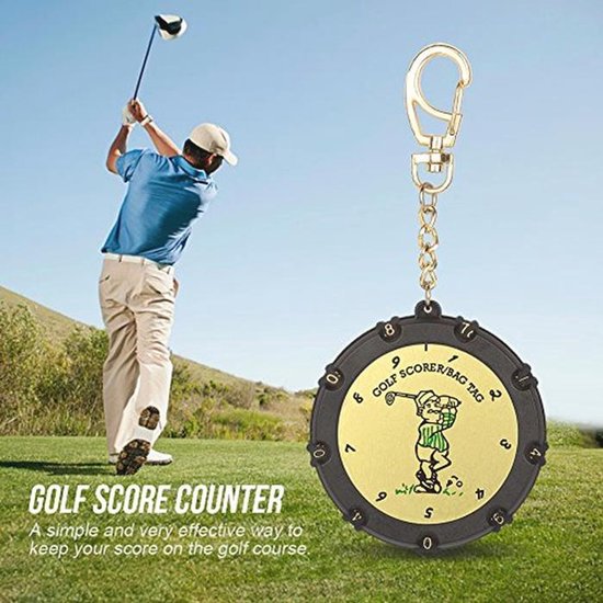 18 gaten Score Teller Hand Clicker voor Golf en Sportaccessoires — afbeelding 2