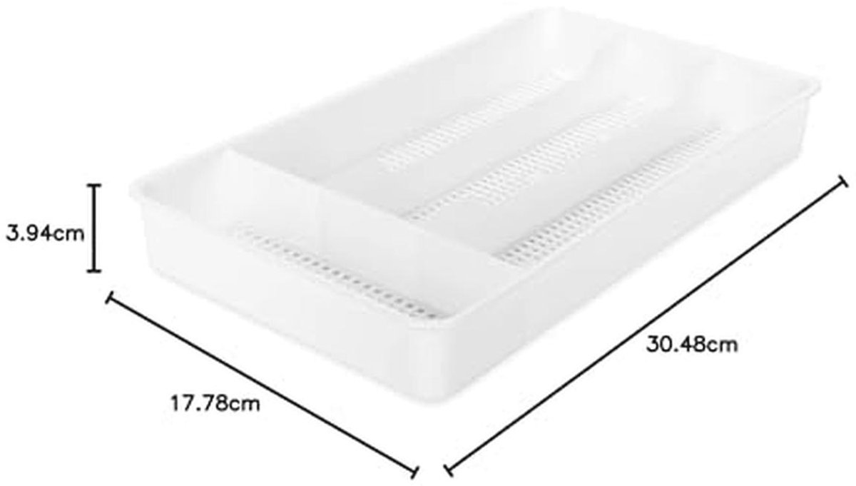 bestekbak 17,8 x 30,5 cm voor Caravan - Organiseer je bestek