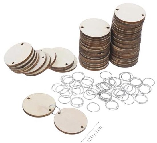 Craftelier - Set of 6 metal rings for binding, ideal