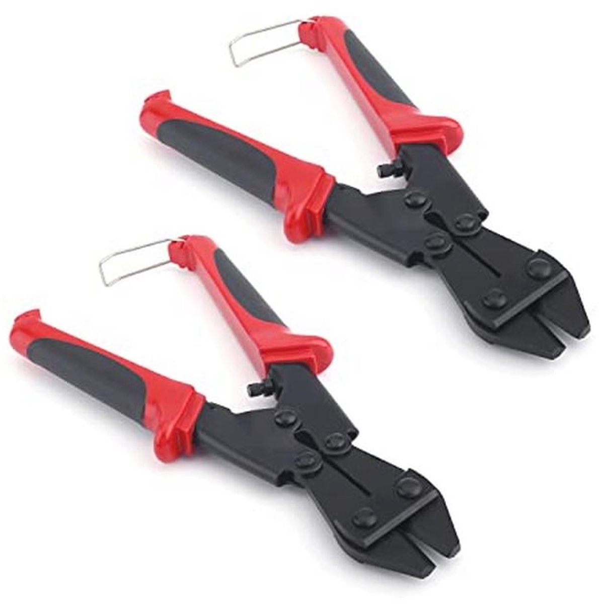 8 Inch Mini Bolt Cutters met Zachte Rubber Grip - Voor Heavy Duty Snijden van Draad, Bouten en Meer
