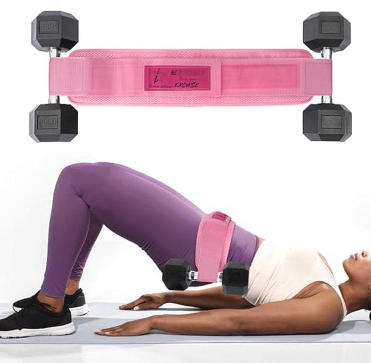 Heupgordel voor Hip Thrust en Glute Bridge Workout