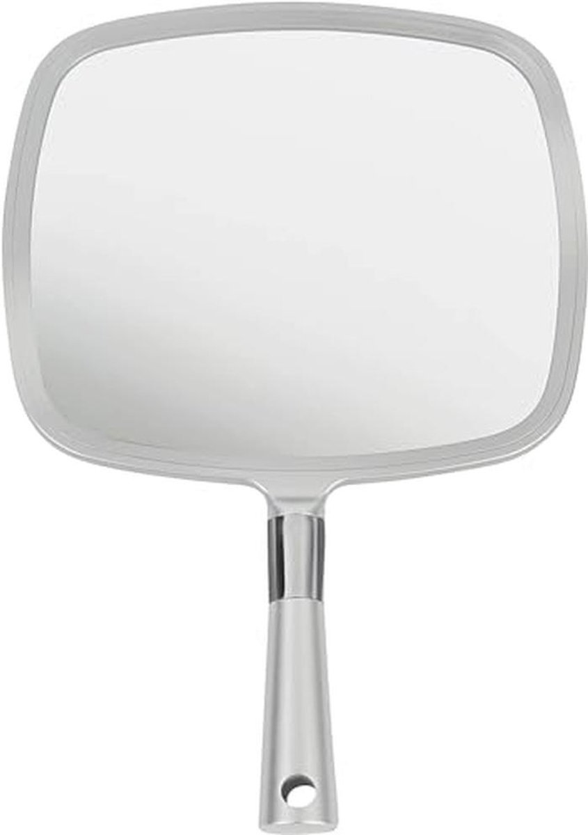 Grote Handspiegel met Handvat - Ideaal voor Kapsels, Make-up en Scheren