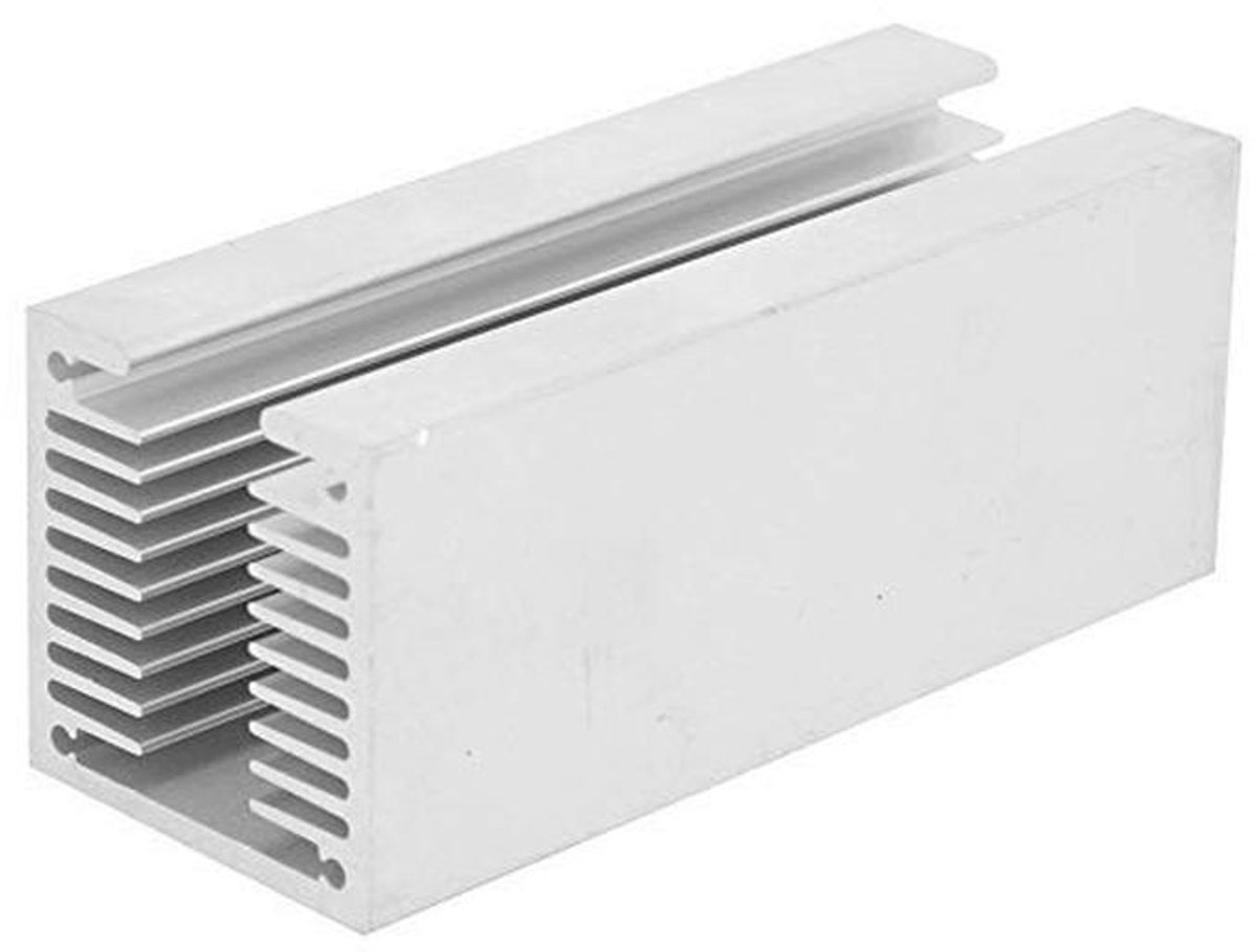 U Type Koellichaam Aluminium Warmtekoeler 100 x 40 x 40 mm