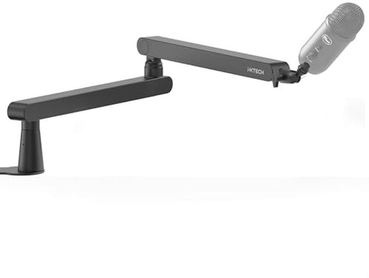 Verstelbare Microfoon Arm Desk Mount met Kabelbeheer - 360° Rotatable Boom Arm voor Streaming en Opname