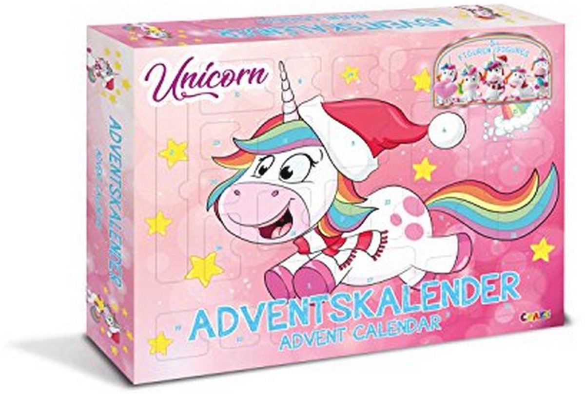 Eenhoorn Adventskalender - Speelgoed Adventskalender voor Kinderen met 24 Verrassingen