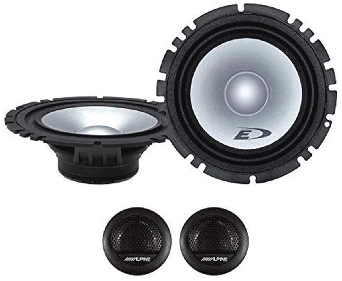 Systeem Speakers 17 cm 2-Weg Voor Heldere Geluidsweergave