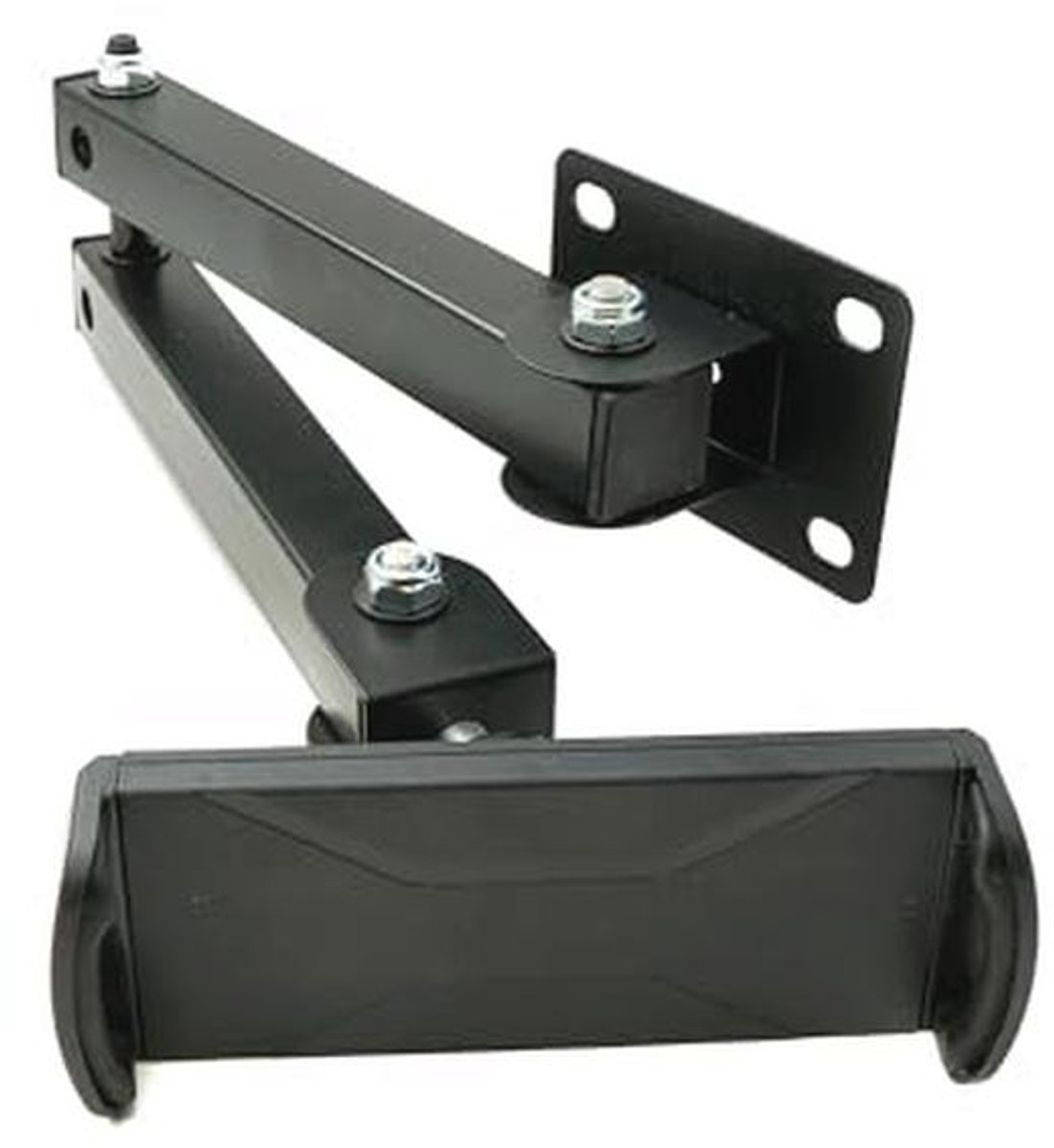 Wandhouder voor tablets 180° kantelbaar aluminium arm