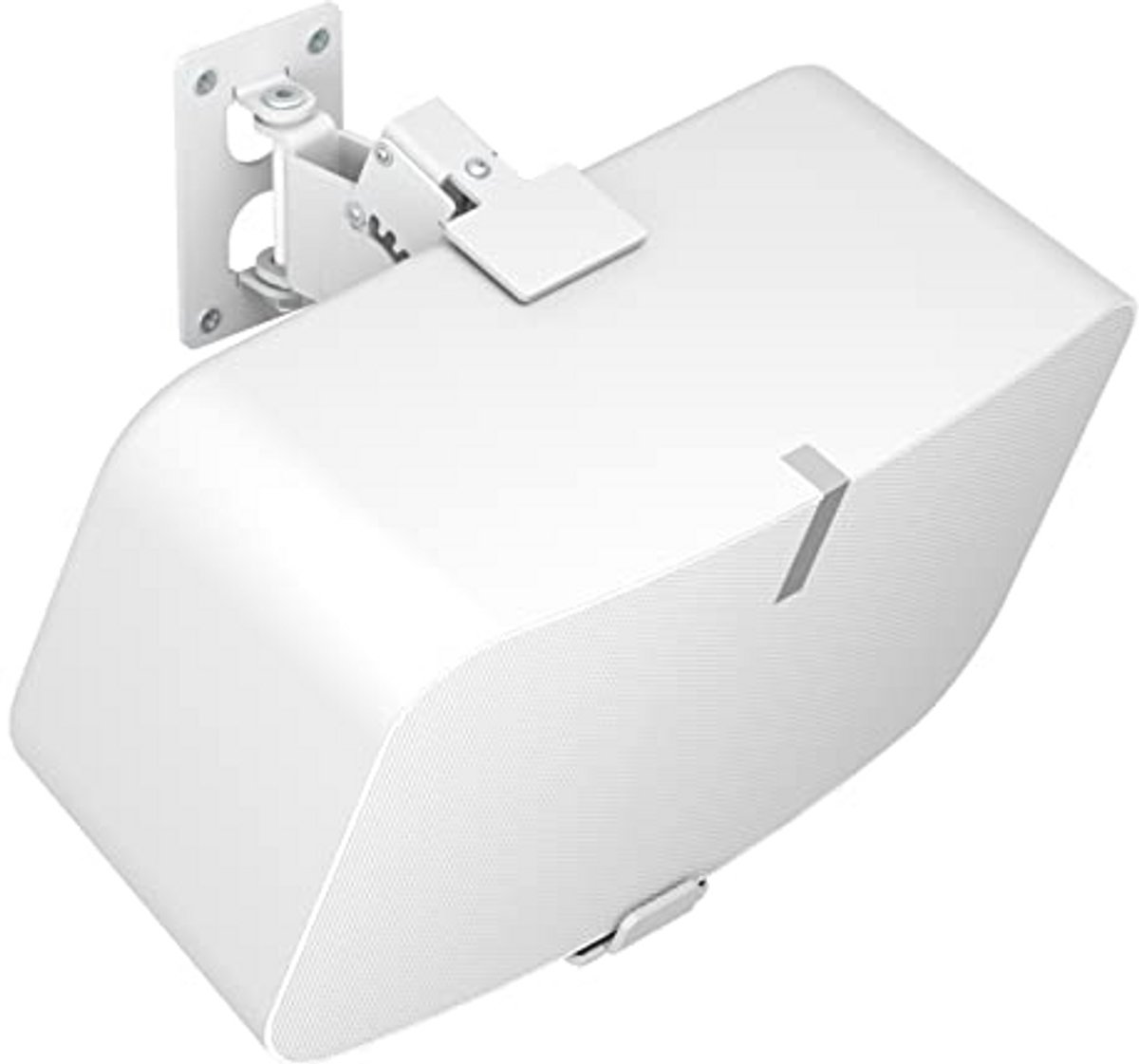 Kantelbare en Draaibare Luidspreker Muurbeugel - Robuuste Houder voor Sonos 5 en Play 5 Gen 2, Wit