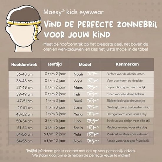 Flexibele baby zonnebril voor 1-3 jaar - gepolariseerde UV400 bescherming - verstelbaar elastiek - vierkante kinder zonnebril voor jongens en meisjes van Merkloos — afbeelding 5