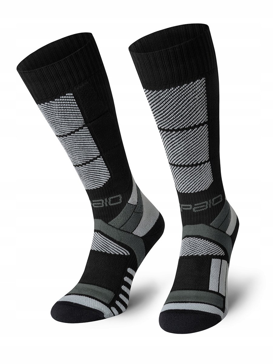 Spaio Thermo-Evo 02 Compressie Ski Sokken 38-40 Zwart