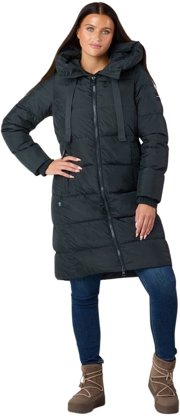 Gevoerde babyparka met capuchon - beige, Baby