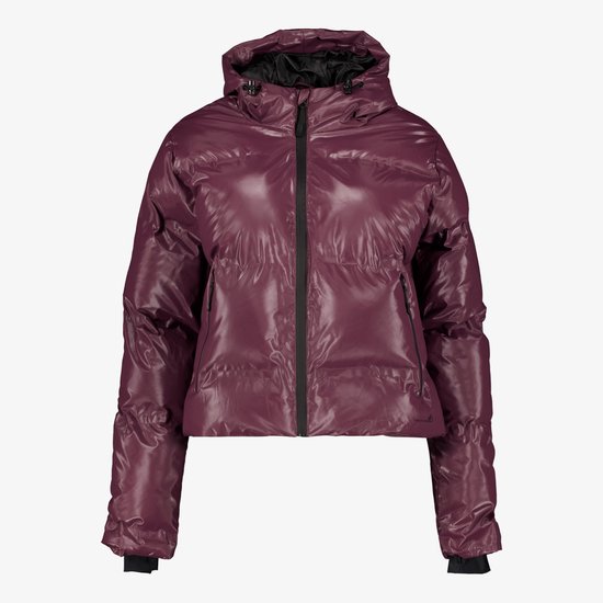 Veste de ski femme Mountain Meak rouge, imperméabilité 10 000 mm - Taille S