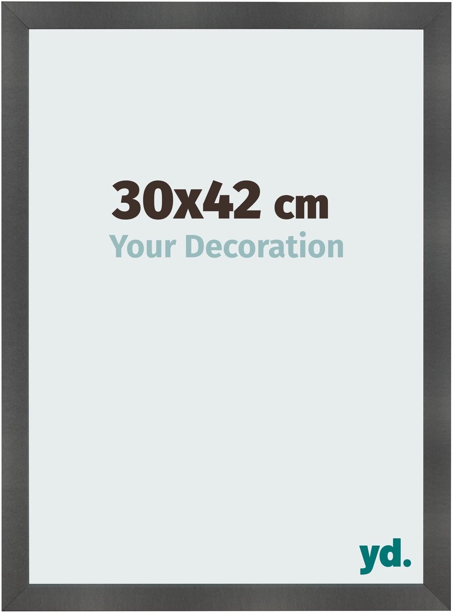 yd. Your Decoration - Fotolijst 30x42 cm - MDF - Zwart Mat - Pisa