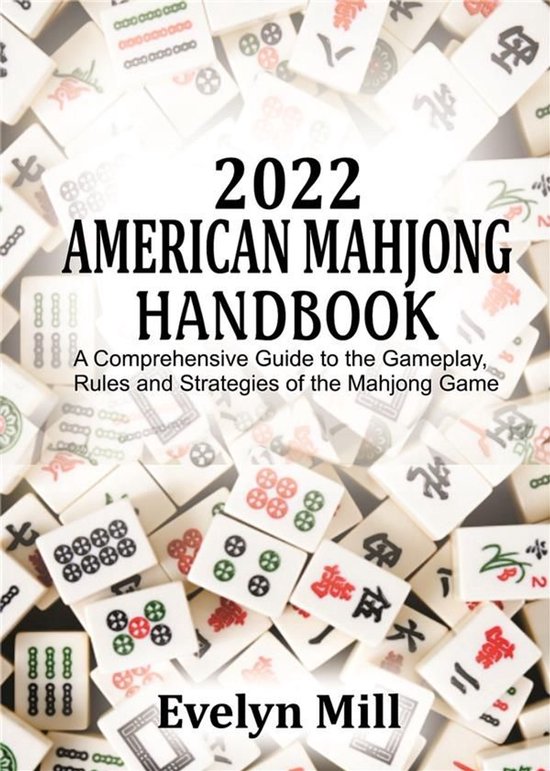 2022 American Mahjong Handbook - cover