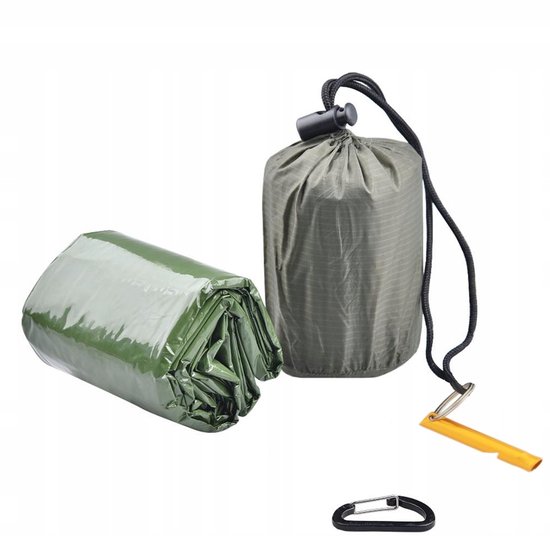 Nooddeken Slaapzak - Compact, Warm en Waterdicht — afbeelding 5