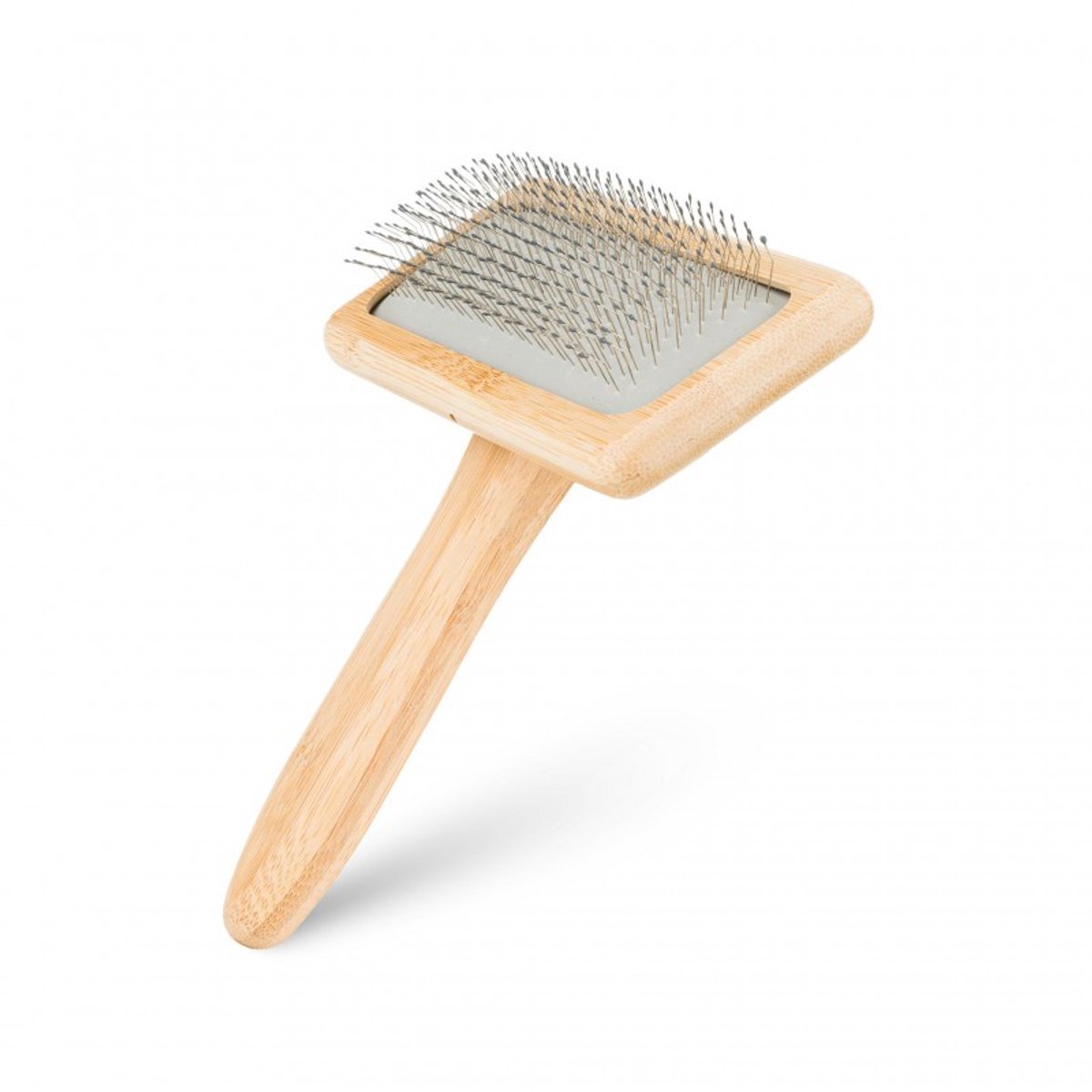 Barry King Grote Poedelborstel met Bamboe Handvat