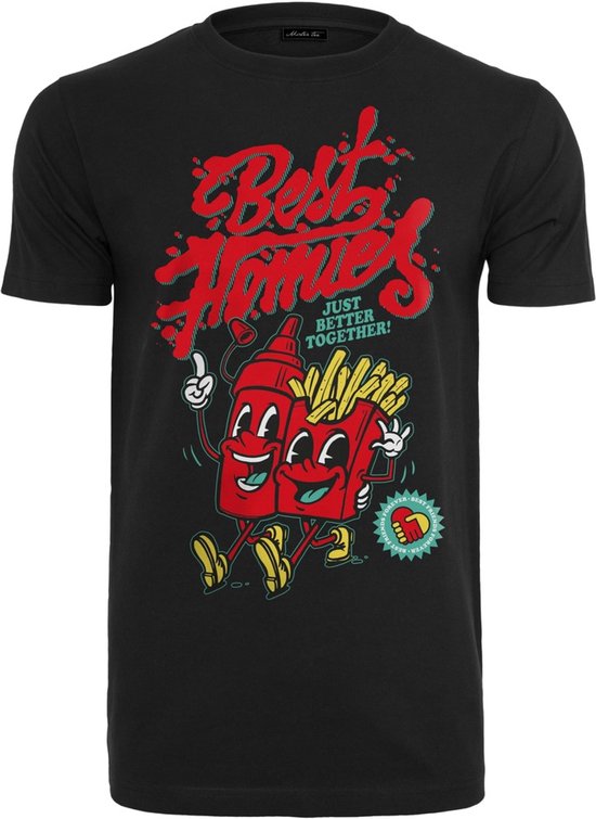 Mister Tee - Best Homies Heren Tshirt - XL - Zwart