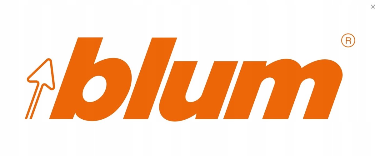 Blum 175H3100 CLIP Rechte geleider met excentrique, onyx zwart