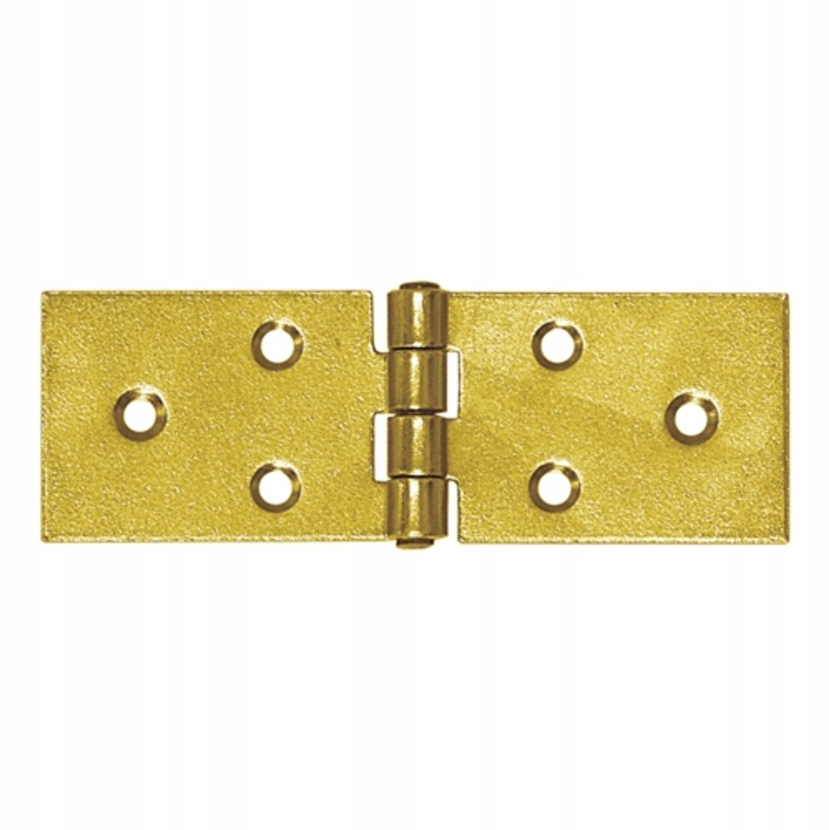 Universeel scharnier 100x35mm - goud gegalvaniseerd