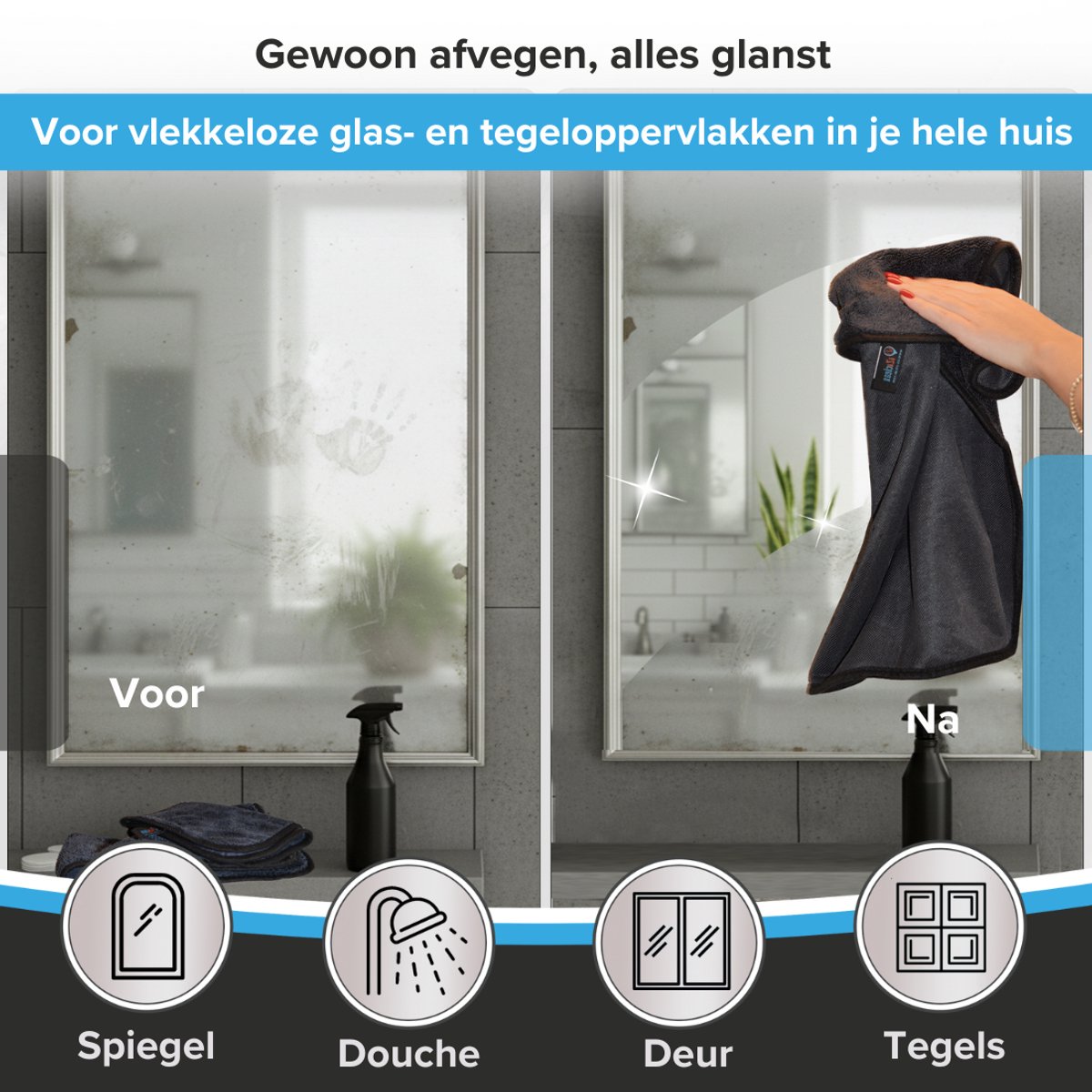 Droogdoek S - 30x40 cm