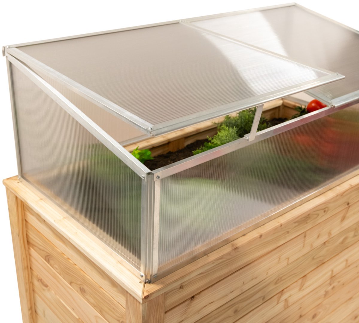 Westmann Mini-serre surélevée Classic Plus 130 - 130x65x107 cm