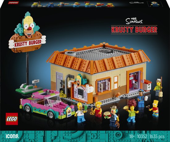 LEGO The Simpsons 10352 The Simpsons™: Krusty Burger
