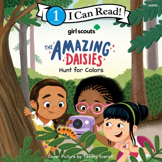 Girl Scouts: The Amazing Daisies Hunt for Colors - cover