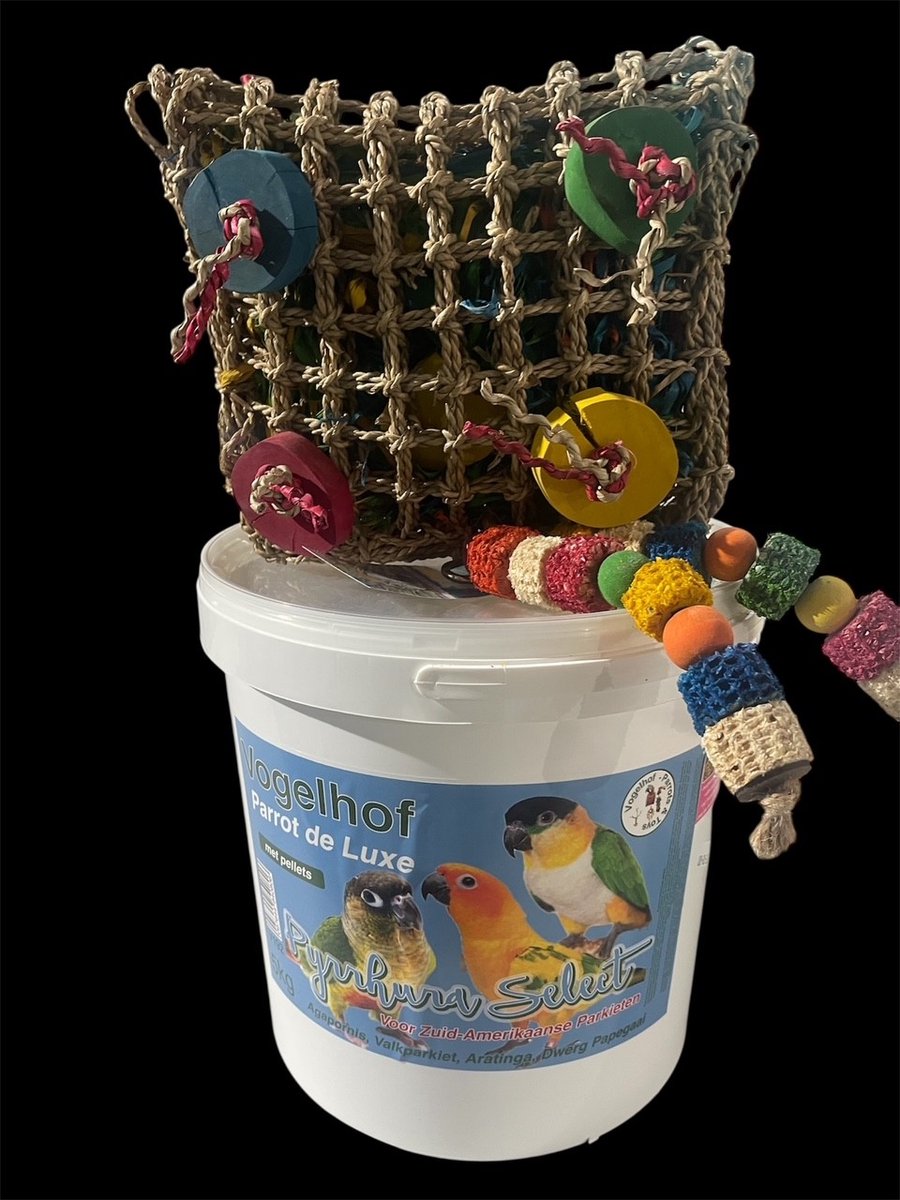 pyrrhura select zonder pellets inc speeltje