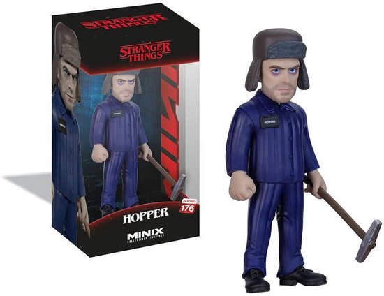 Minix Stranger Things Hopper Koleksiyon Figürü MNX08000 | Toyzz Shop