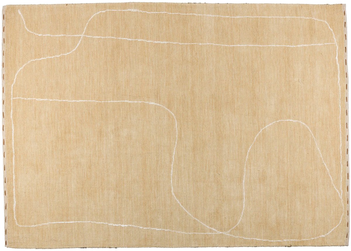 Zuiver Doodle Vloerkleed 200x300 cm - Beige