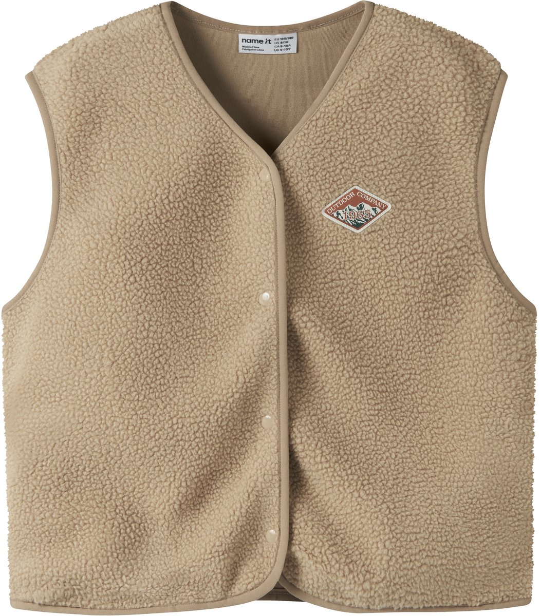 NAME IT NKMOWE SL NREG TEDDY VEST Jongens Vesten Sesame