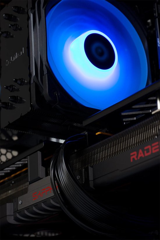 AMD Ryzen 5 7600X3D Game PC/ Streaming computer - Nvidia GeForce RTX 5070 12GB – 64GB RAM – 2.0TB M.2 SSD – Win11 Pro - Breeze