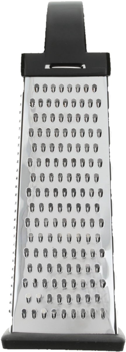Unyqoos® Roestvrijstalen keukenrasp met ergonomische handgreep en groot raspoppervlak