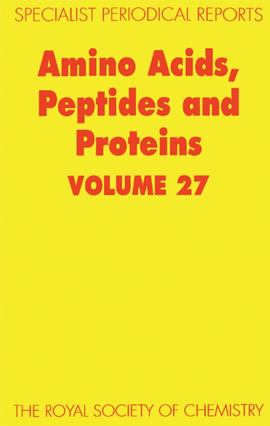 Amino Acids, Peptides and Proteins - cover