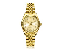 ZINZI Horloge met Witte Zirkonia ZIW2710